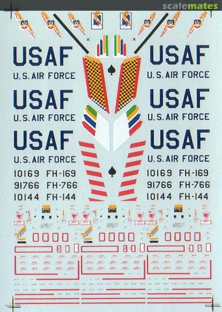 Boxart USAF F-105D Thunderchief #3 14-178 Microscale Boxart USAF F-105D Thunderchief #3 14-178 Microscale