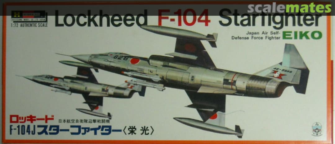 Boxart Lockheed F-104J Starfighter JS-013 Hasegawa Boxart Lockheed F-104J Starfighter JS-013 Hasegawa