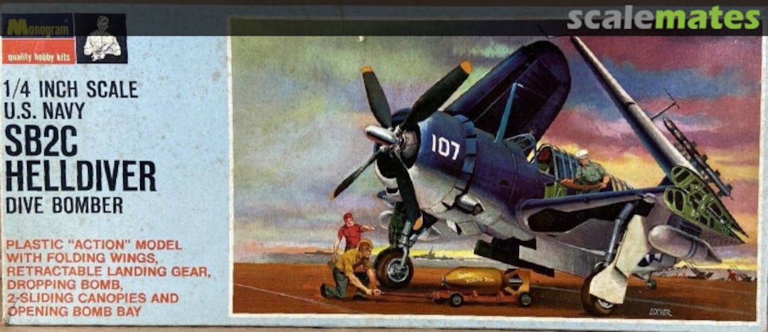 Boxart SB2C Helldiver PA69-150 Monogram Boxart SB2C Helldiver PA69-150 Monogram