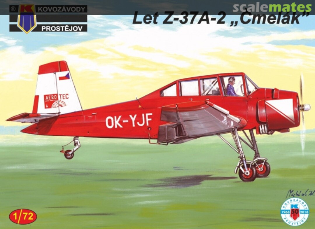 Boxart Z-37A-2 "Čmelák" KPM0129 Kovozávody Prostějov Boxart Z-37A-2 "Čmelák" KPM0129 Kovozávody Prostějov