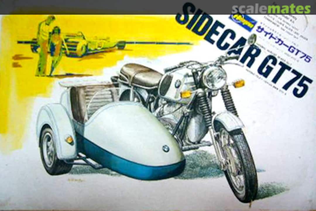 Boxart Sidecar GT75 MS-016 Hasegawa Boxart Sidecar GT75 MS-016 Hasegawa