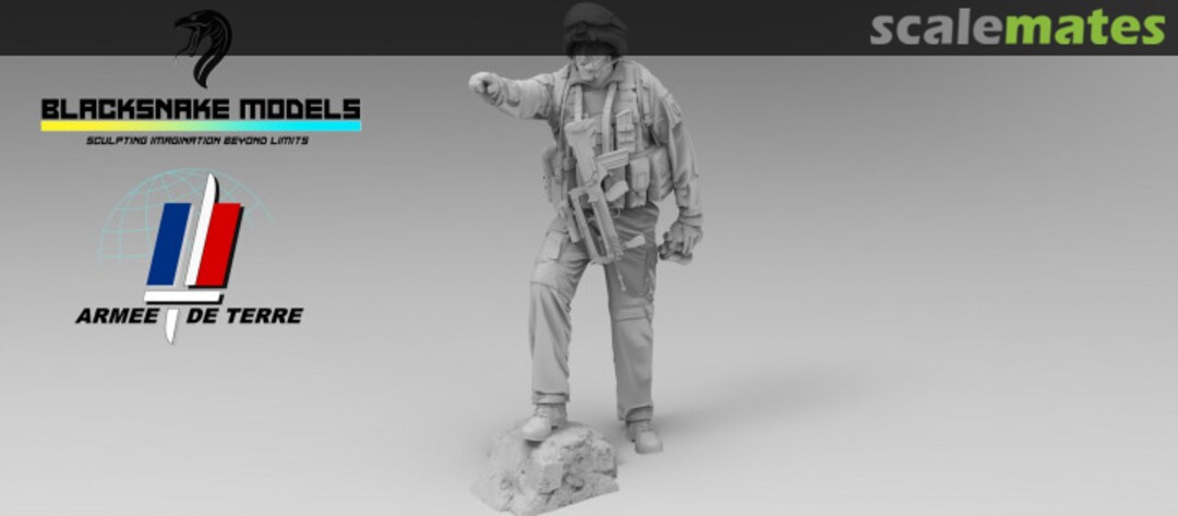 Boxart Soldat Français Patrouille en Afghanistan (04) FR-18 BlackSnake Model Boxart Soldat Français Patrouille en Afghanistan (04) FR-18 BlackSnake Model