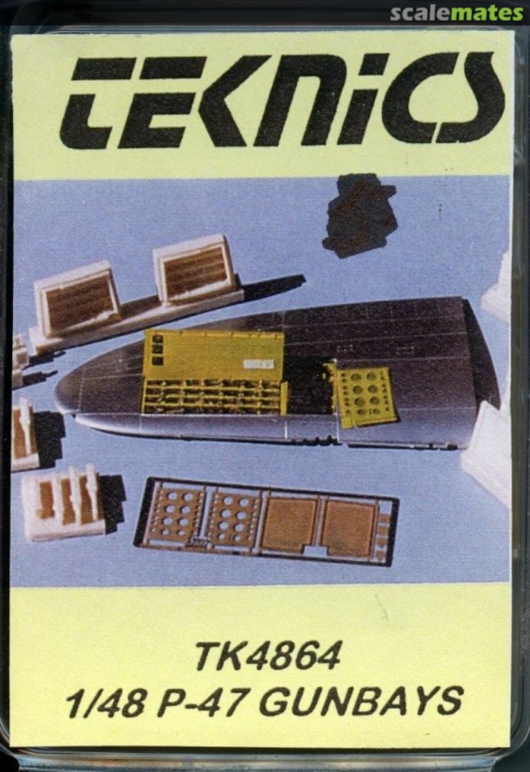 Boxart Republic P-47D Thunderbolt Gun Bay TK4864 Teknics Boxart Republic P-47D Thunderbolt Gun Bay TK4864 Teknics