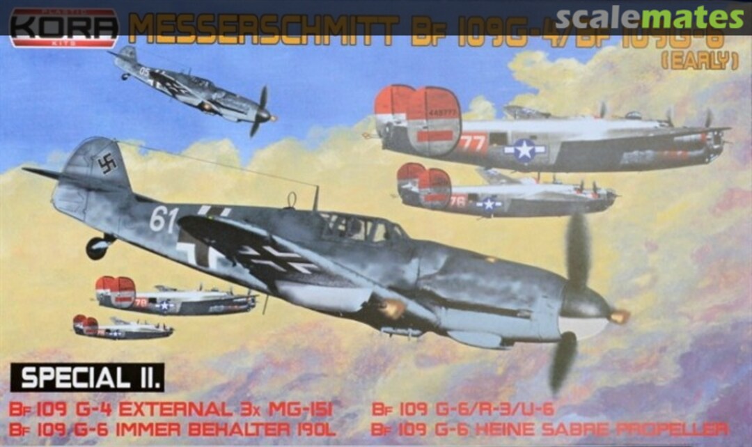 Boxart Messerschmitt Bf 109G-4 / Bf 109G-6 (early) KPK72022 Kora Models Boxart Messerschmitt Bf 109G-4 / Bf 109G-6 (early) KPK72022 Kora Models