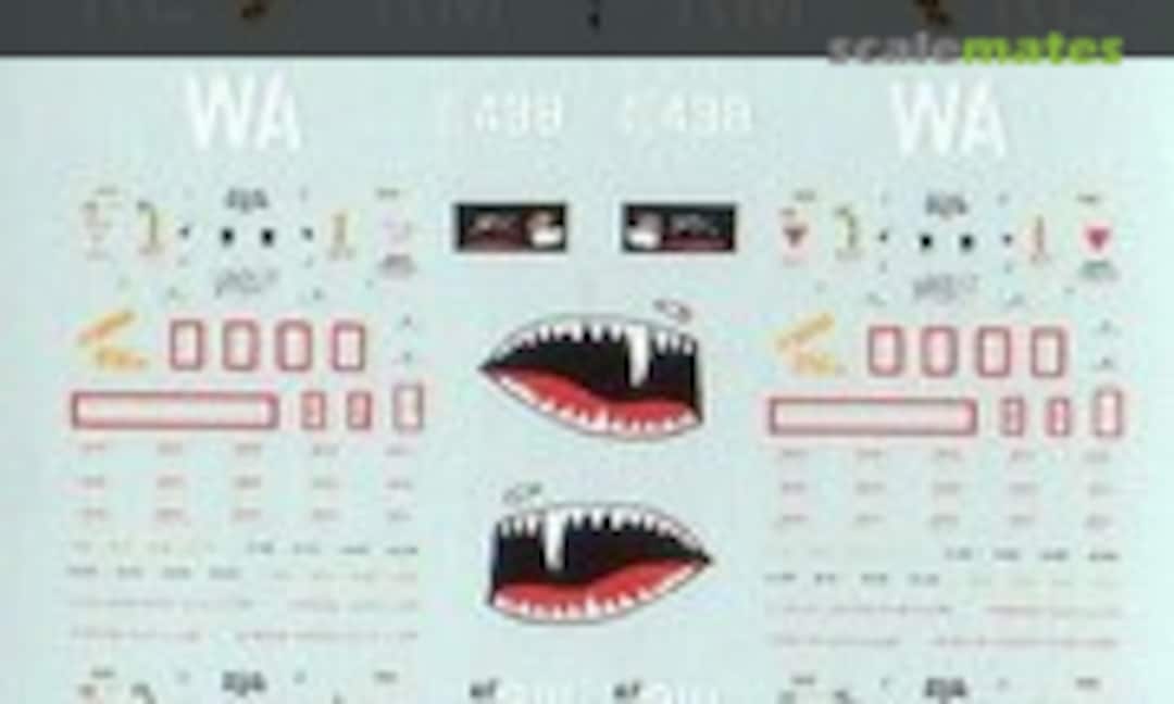 1:144 USAF F-105D Thunderchief #4 (Microscale 14-179)