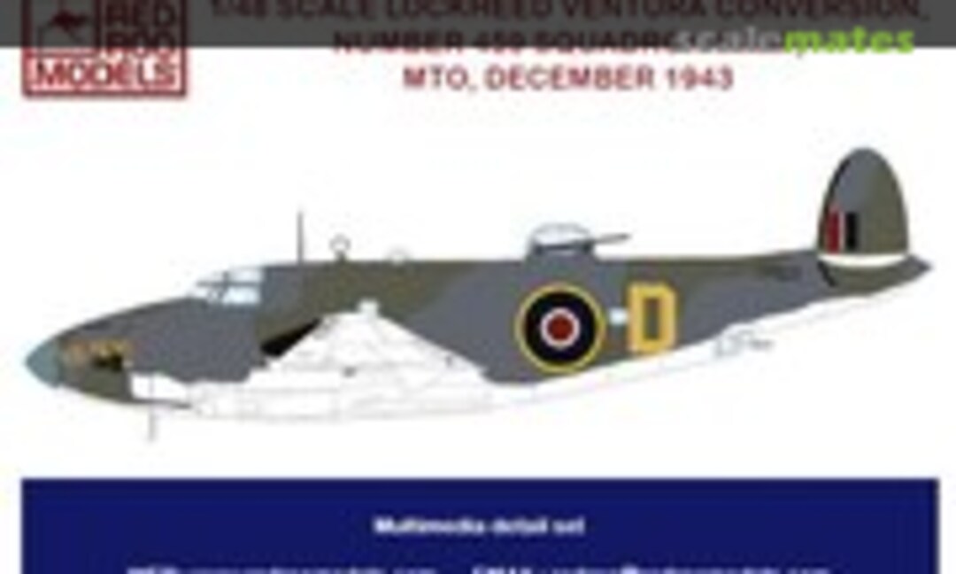 1:48 Lockheed Ventura RAAF MTO Conversion (Red Roo Models RRR48172) RRR48172