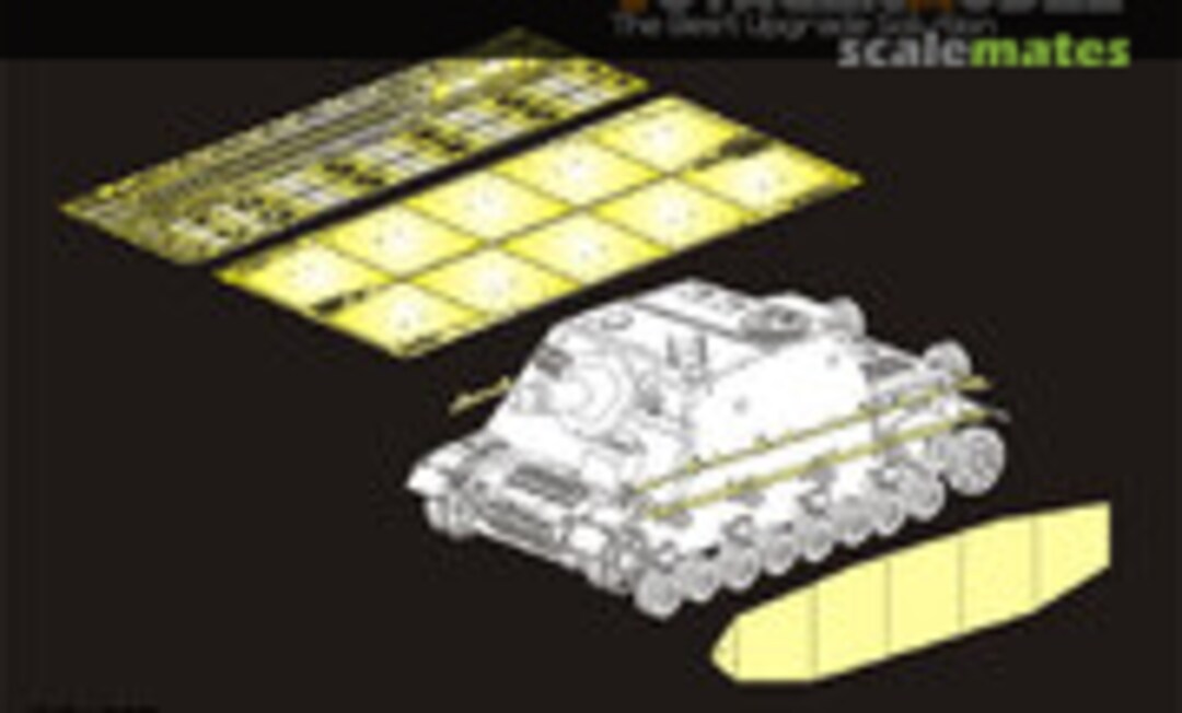 1:35 Sturmpanzer IV Brummbar Late Version Side Skirts (Voyager Model PEA397) PEA397