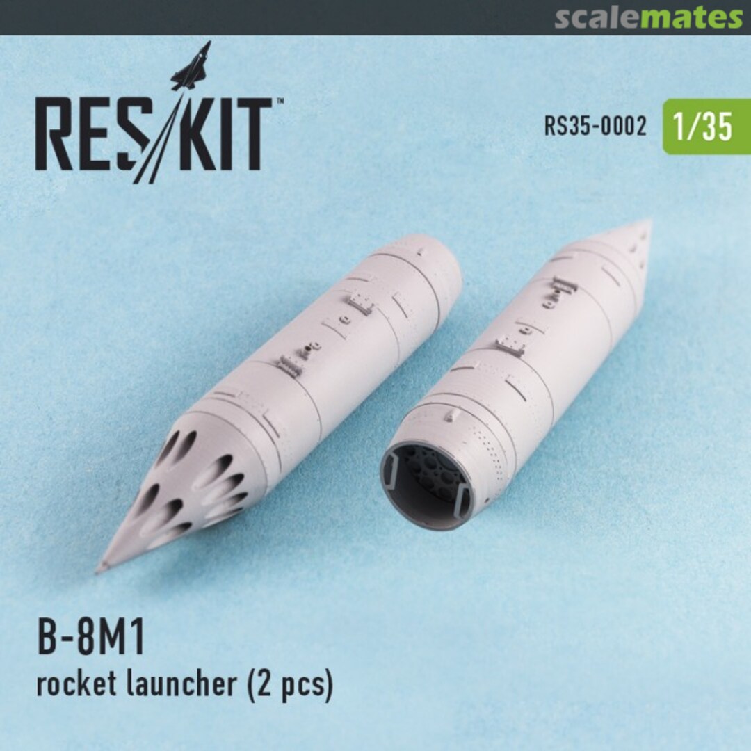 Boxart B-8M1 rocket launcher RS35-0002 ResKit Boxart B-8M1 rocket launcher RS35-0002 ResKit