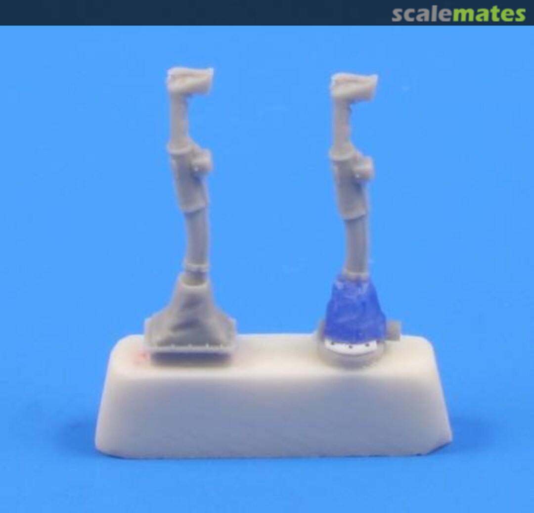 Boxart Bf 109 E/F/G/K control column, 2 pcs. Q48071 CMK Boxart Bf 109 E/F/G/K control column, 2 pcs. Q48071 CMK