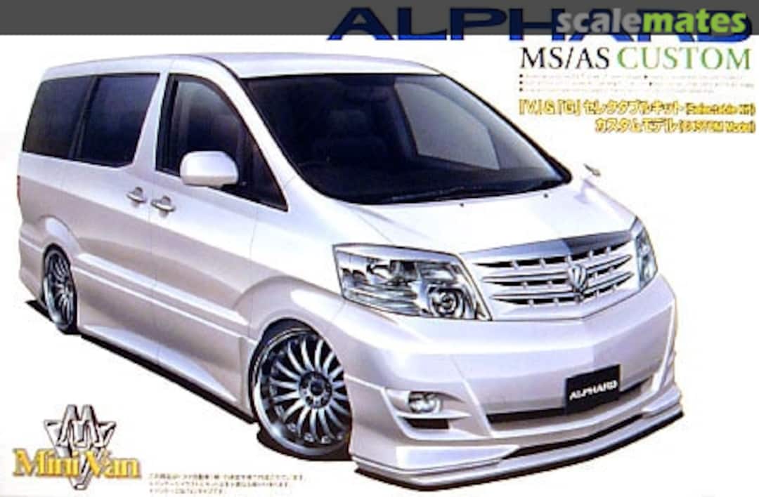 Boxart Alphard MS/AS Late Model Custom 037904 Aoshima Boxart Alphard MS/AS Late Model Custom 037904 Aoshima