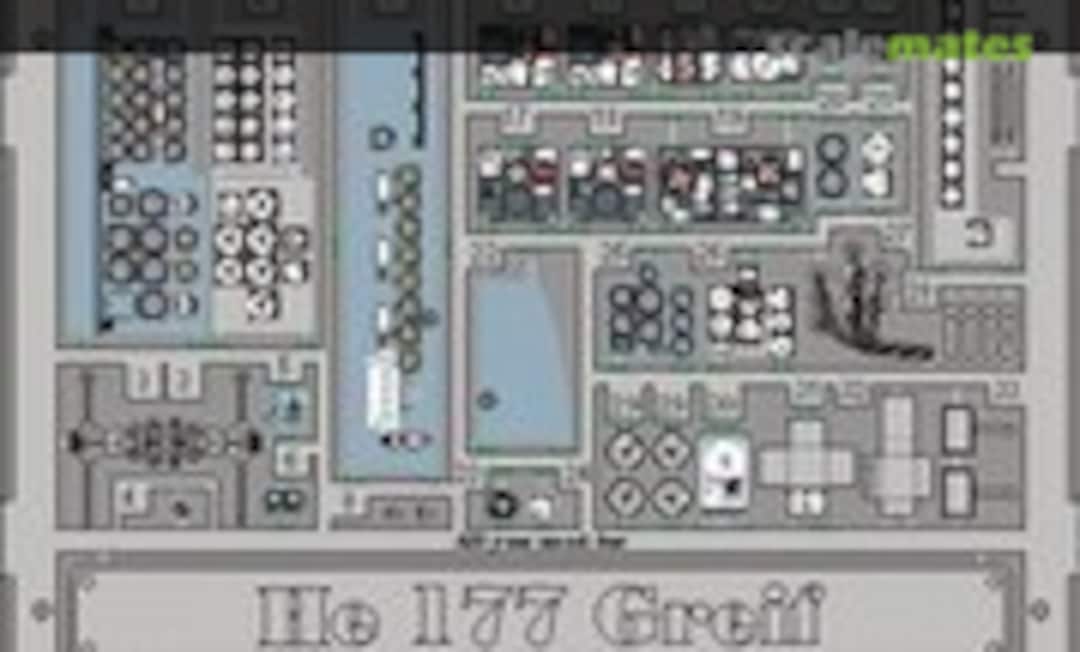 1:48 He 177 Greif interior (Eduard FE365) FE365