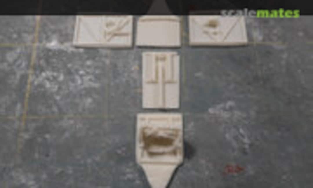 1:48 Hansa-Brandenburg D-1 cockpit (Lone Star Models LSM 480722) LSM 480722