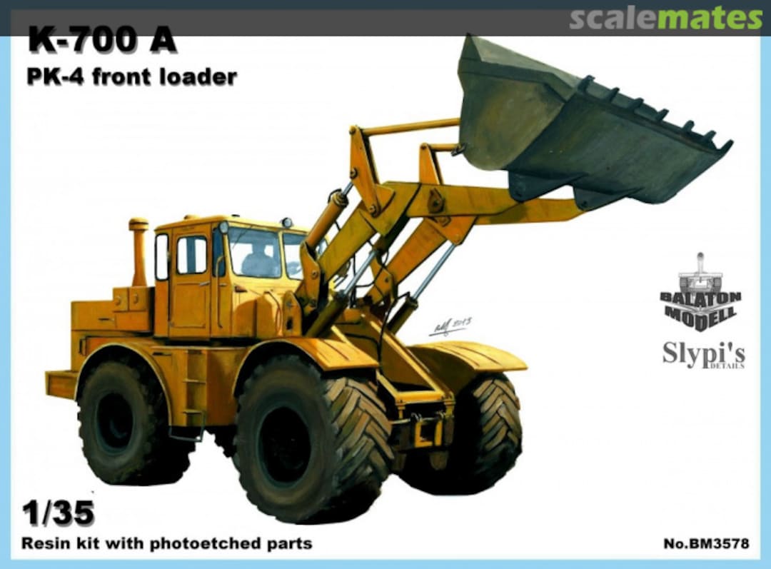 Boxart K700A-PK-4 front loader BM3578 Balaton Modell Boxart K700A-PK-4 front loader BM3578 Balaton Modell