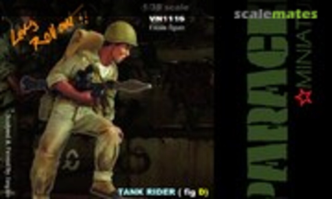 1:35 NVA Tank Rider Fig. D (RPG) (Paracel Miniatures VN1116) VN1116