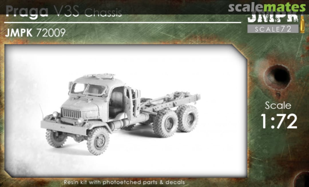 Boxart Praga V3S Chassis JMPK 72009 JMPK Modell Boxart Praga V3S Chassis JMPK 72009 JMPK Modell