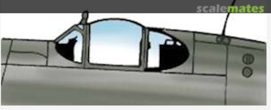 Boxart P-51B (Malcom Hood) Canopy Set 9159 Squadron Boxart P-51B (Malcom Hood) Canopy Set 9159 Squadron