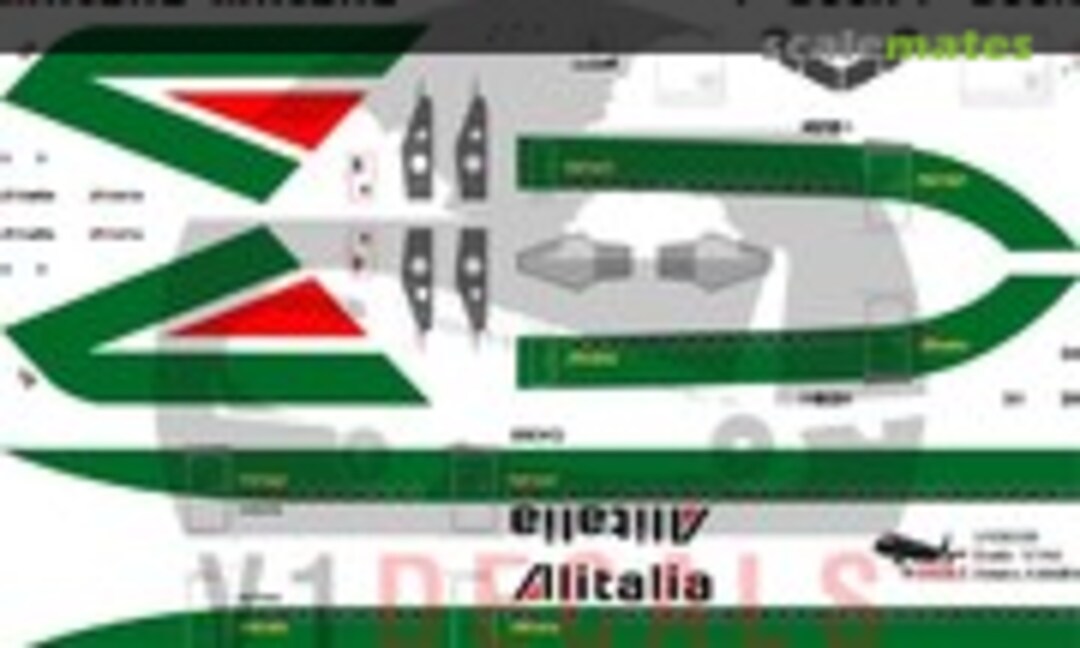 1:144 Airbus A300B4 (V1 Decals V1D0380-144) V1D0380-144