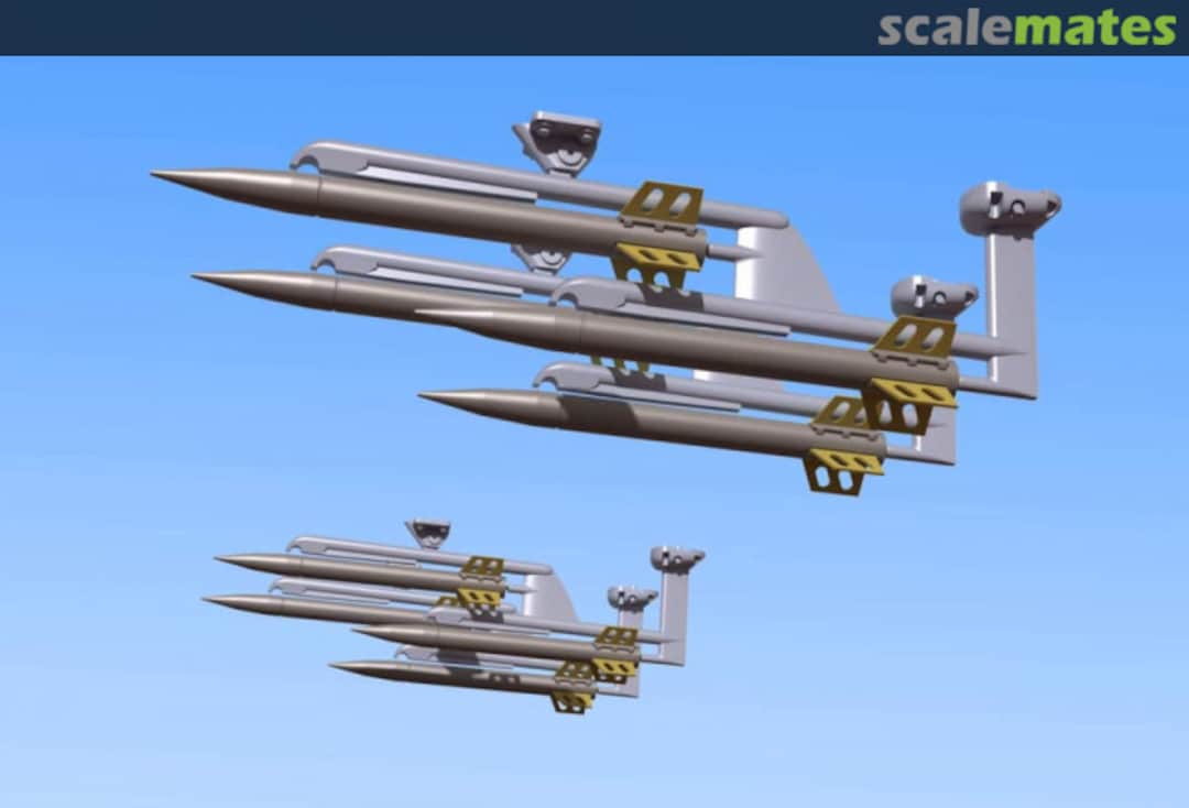 Boxart Oerlikon Rockets (with launchers) 32-010 Buchon Scale Models Boxart Oerlikon Rockets (with launchers) 32-010 Buchon Scale Models