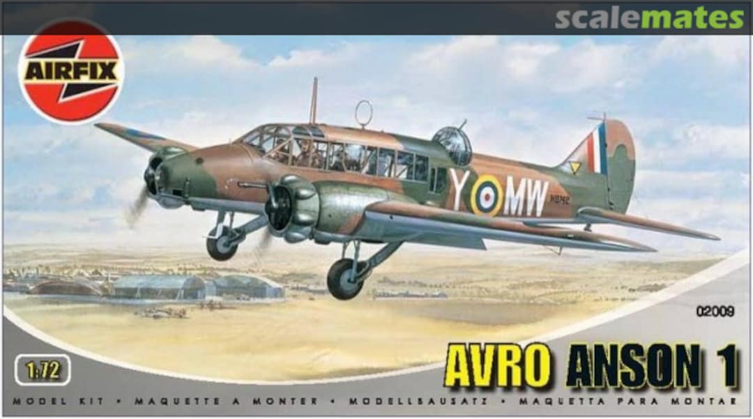 Boxart Avro Anson 1 02009 Airfix