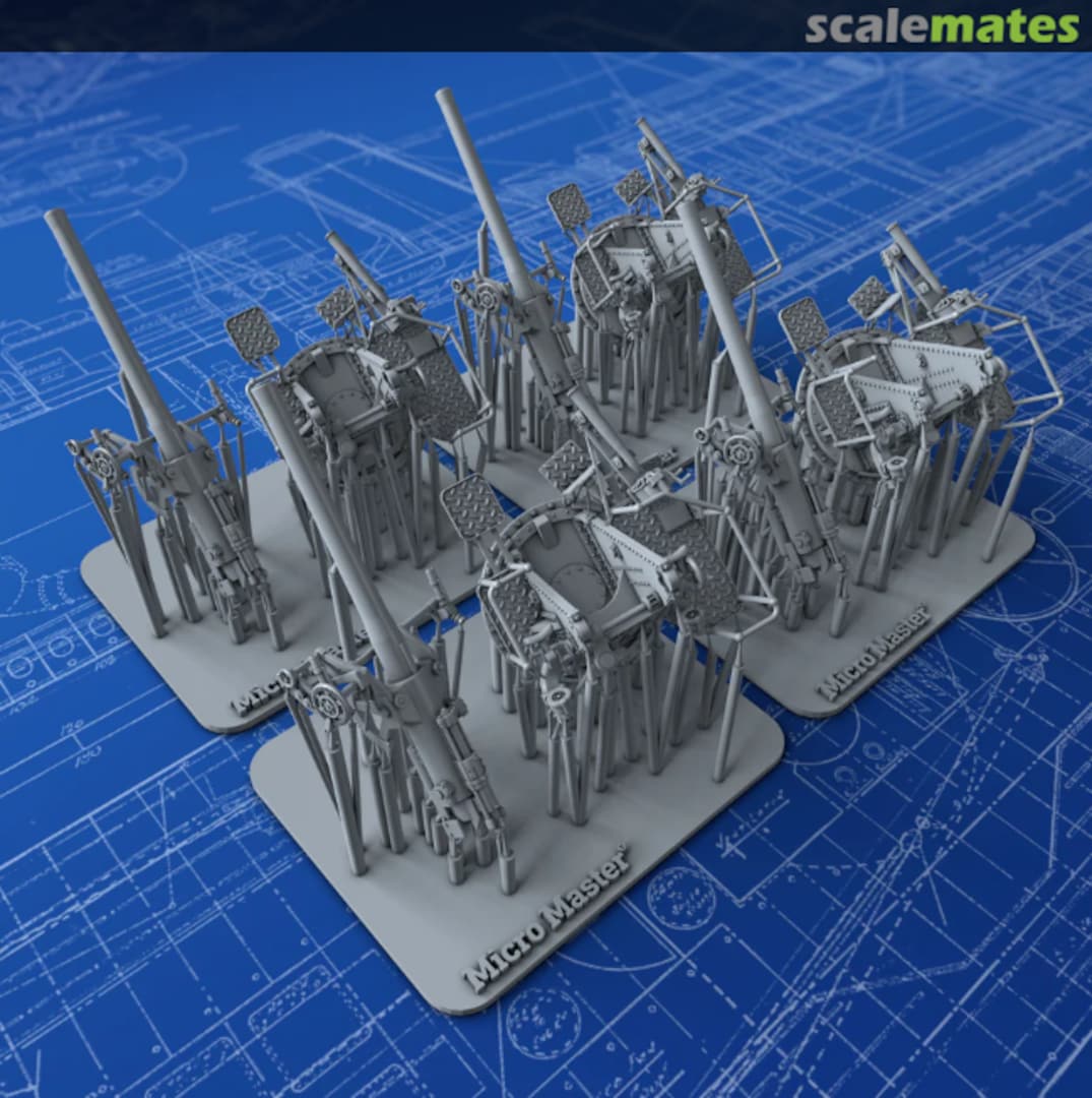 Boxart 4"/45 (10.2cm) QF MKV***(N) HA MKIV MM0385P Micro Master Boxart 4"/45 (10.2cm) QF MKV***(N) HA MKIV MM0385P Micro Master