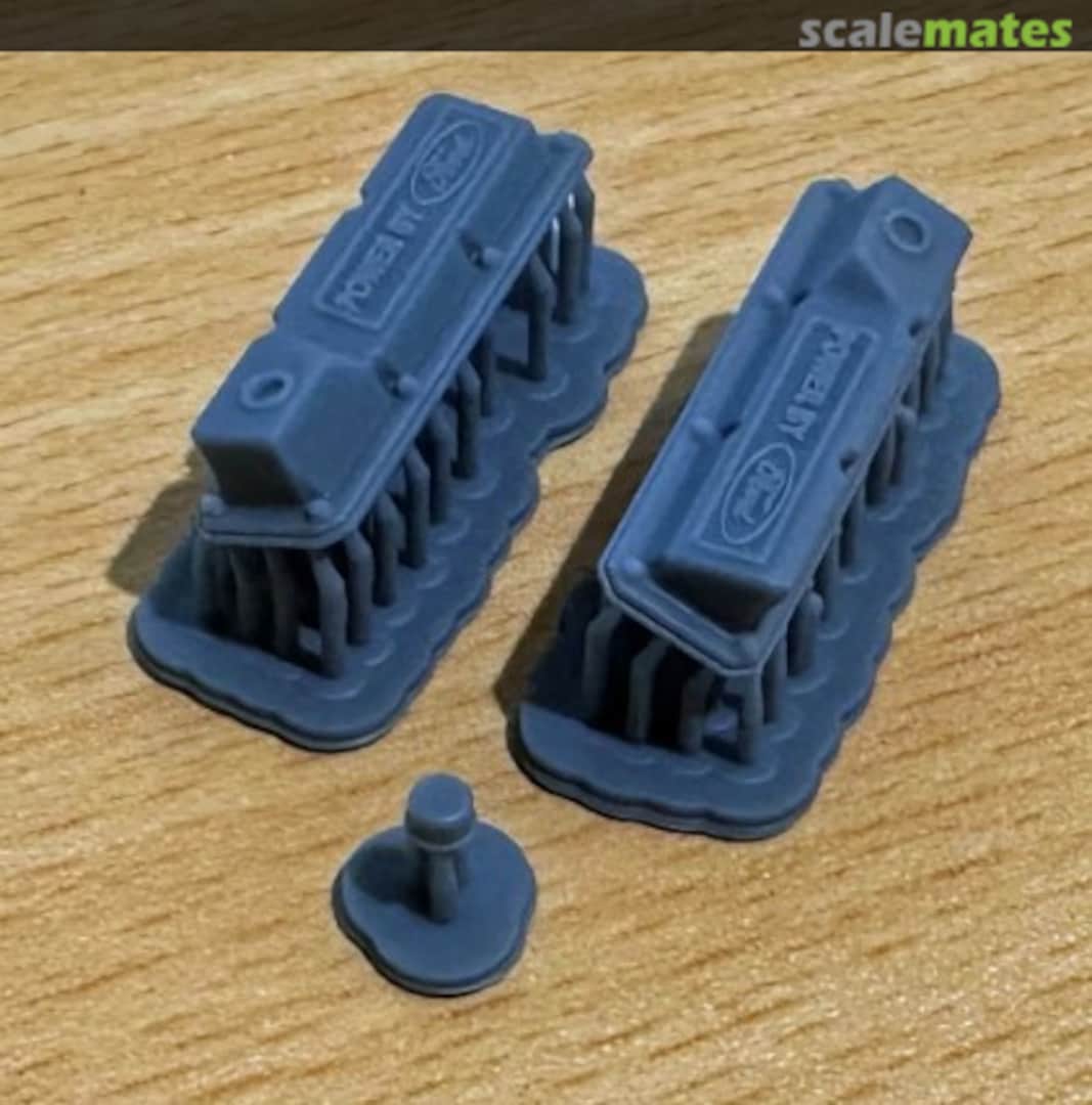 Boxart Rocker Covers Set MRD24038 Micro Resin Designs Boxart Rocker Covers Set MRD24038 Micro Resin Designs