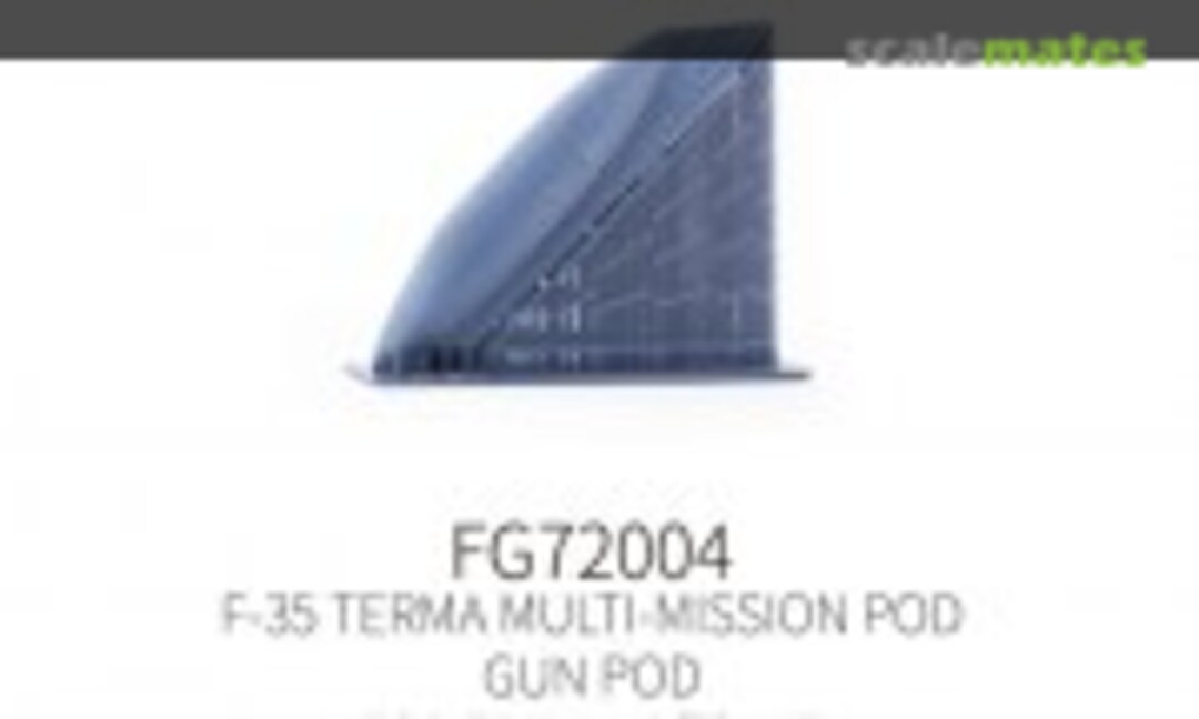 1:72 F-35 Therma Multi-Mission Pod / Gun Pod (Galaxy Model FG72004) FG72004