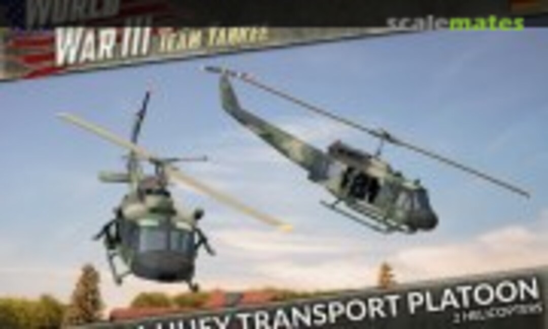 1:100 UH-1 Huey Transport Platoon (World War III: Team Yankee TGBX17)