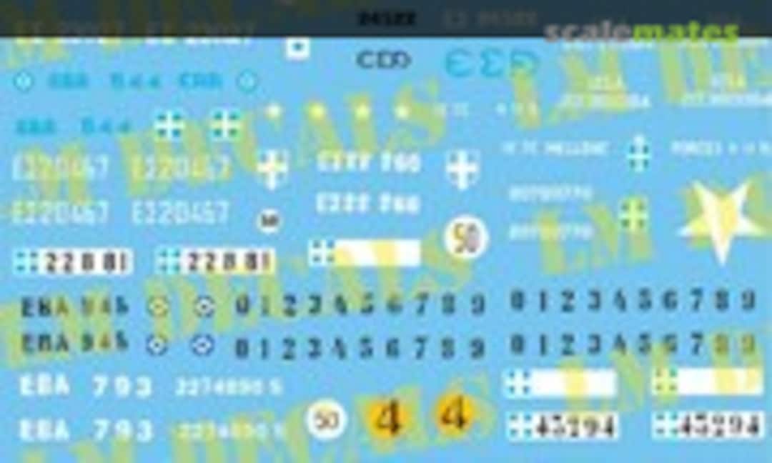 1:35 Dodge WC 51/52 3/4 ton truck, Dodge (LM Decals LM 35006) LM 35006