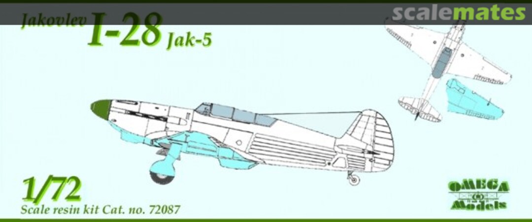 Boxart Jakovlev I-28 72087 Omega Models