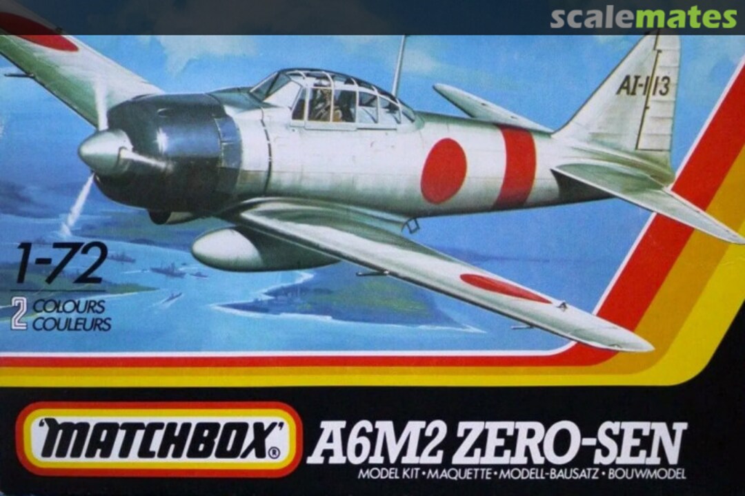 Boxart A6M2 Zero-Sen 40004 Matchbox Boxart A6M2 Zero-Sen 40004 Matchbox