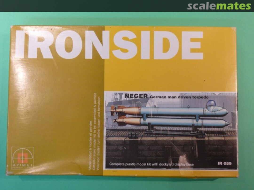 Boxart German Man Driven Torpedo IR 059 Azimut-Ironside Boxart German Man Driven Torpedo IR 059 Azimut-Ironside