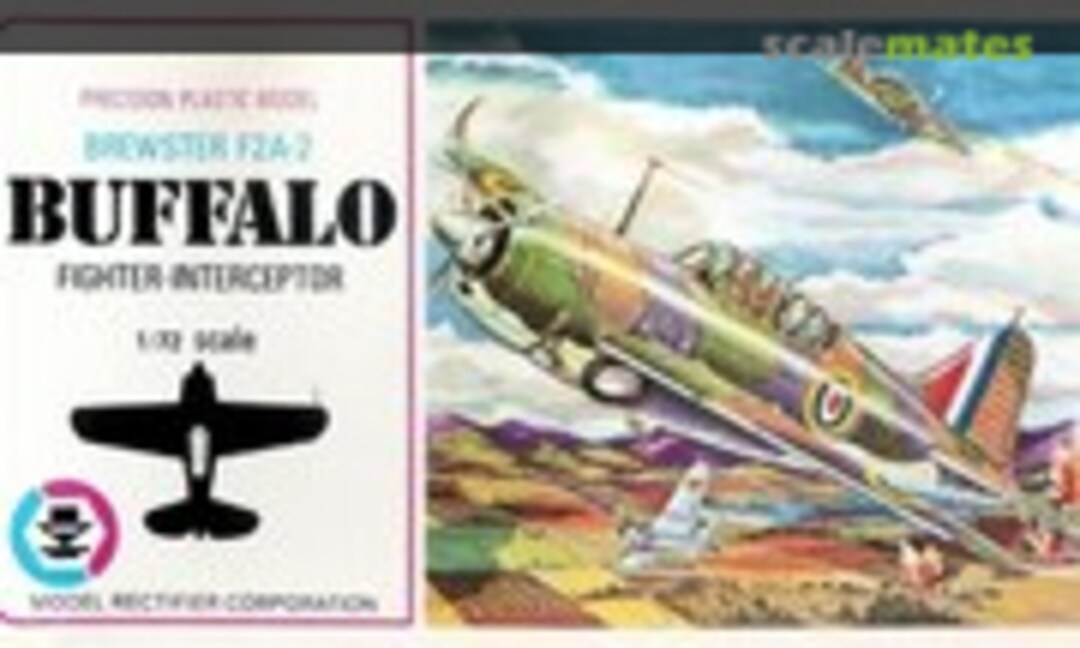 1:72 Brewster F2A-2 Buffalo (MRC 3004-69)