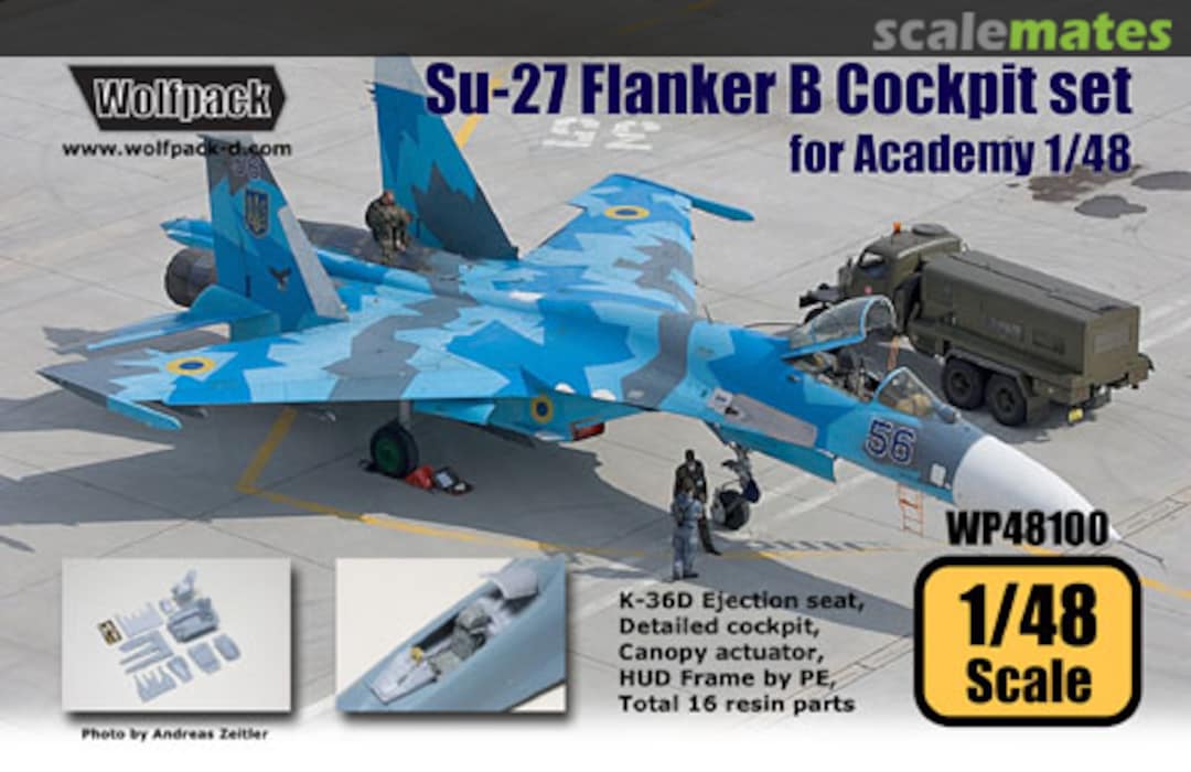 Boxart Su-27 Flanker B Cockpit Set WP48100 Wolfpack Boxart Su-27 Flanker B Cockpit Set WP48100 Wolfpack