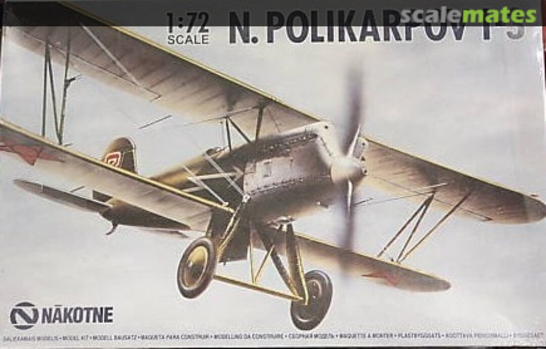 Boxart N. Polikarpov I-3 Nakotne Boxart N. Polikarpov I-3 Nakotne