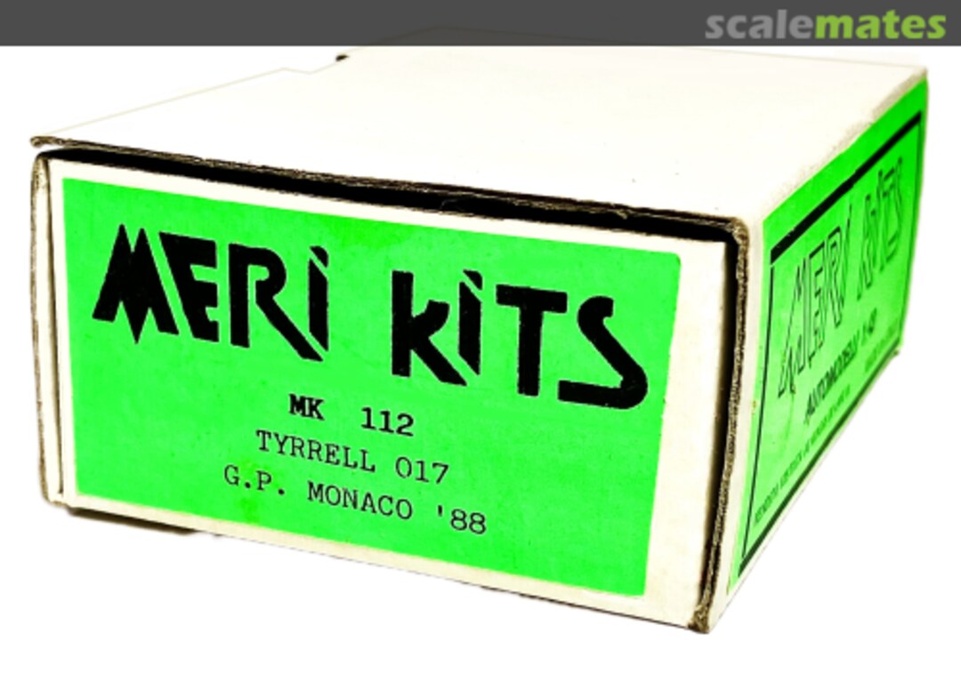 Boxart Tyrrell 017 MK 112 Meri Kits Boxart Tyrrell 017 MK 112 Meri Kits