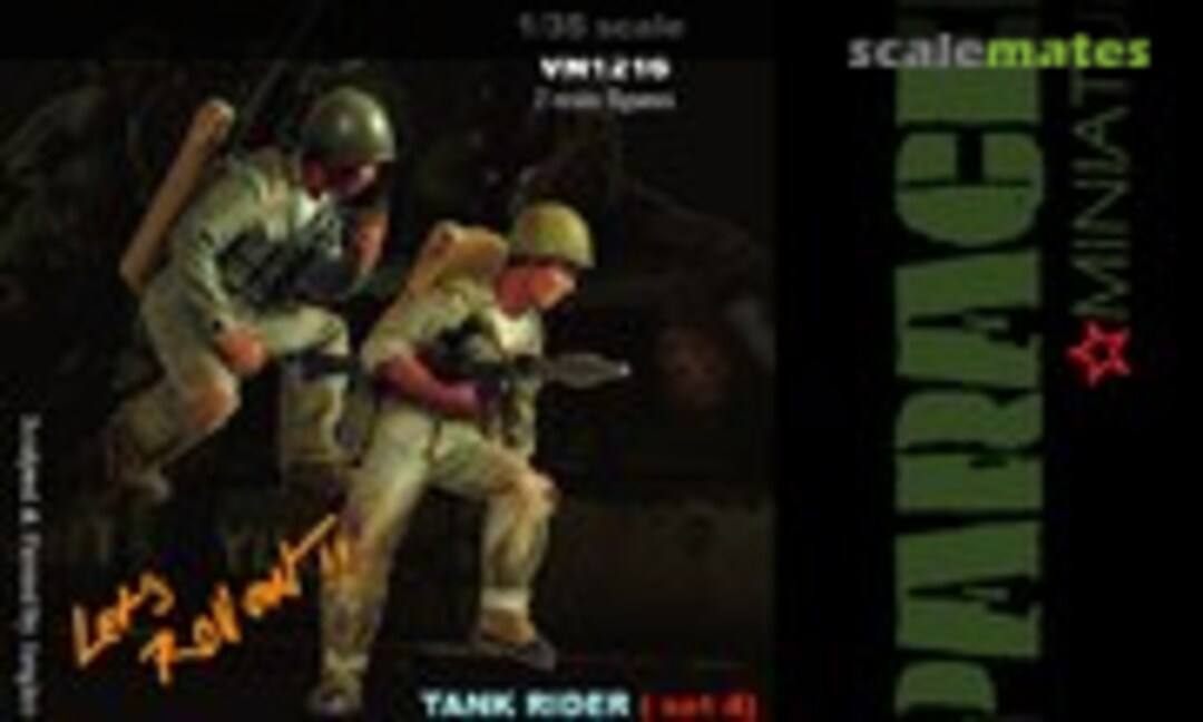1:35 NVA Tank Riders (Set 4) (Paracel Miniatures VN1216) VN1216