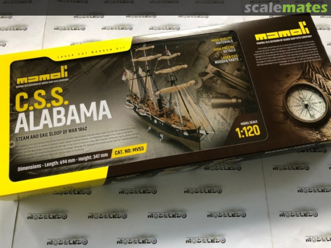 Boxart CSS Alabama MV53 Mamoli Boxart CSS Alabama MV53 Mamoli