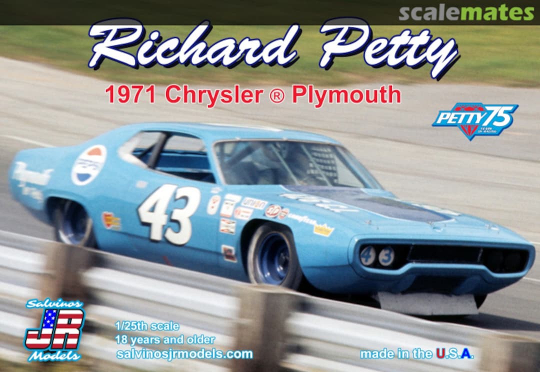 Boxart 1971 Plymouth Roadrunner RPCP1971C Salvinos JR Models Boxart 1971 Plymouth Roadrunner RPCP1971C Salvinos JR Models