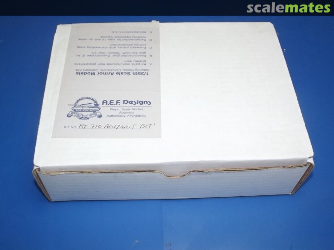 Boxart Achzarit Bet conversion kit KI-710 A.E.F. Designs Boxart Achzarit Bet conversion kit KI-710 A.E.F. Designs