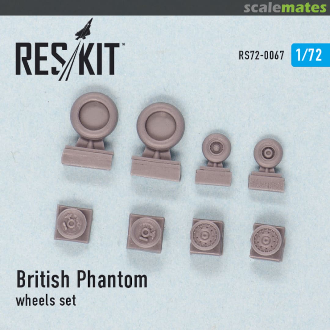 Contents British Phantom - Wheels Set RS72-0067 ResKit Contents British Phantom - Wheels Set RS72-0067 ResKit