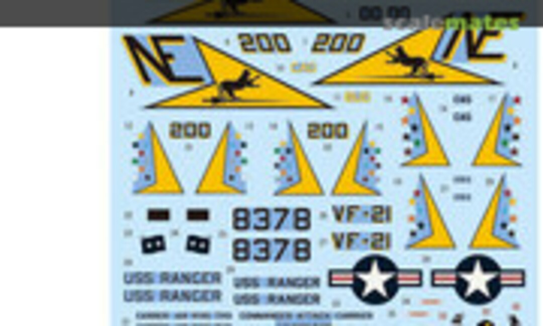 1:48 F-4J Marking Set 2 (Zoukei-Mura SWS48-04-D02) SWS48-04-D02