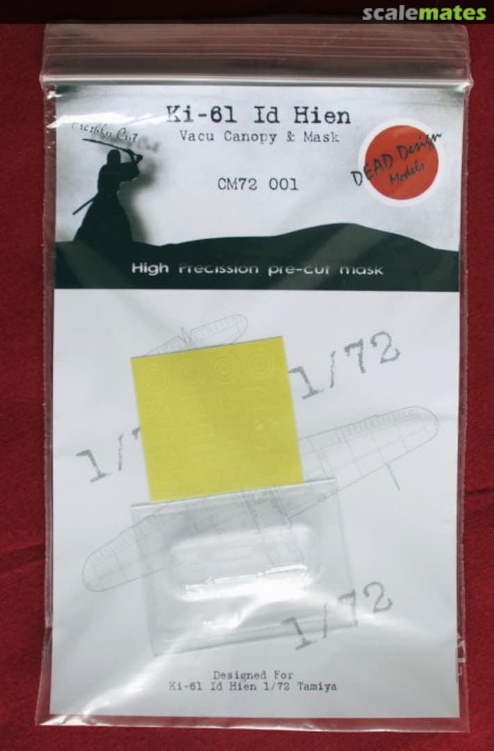 Boxart Ki-61 Id Hien CM72001 DEAD Design Models
