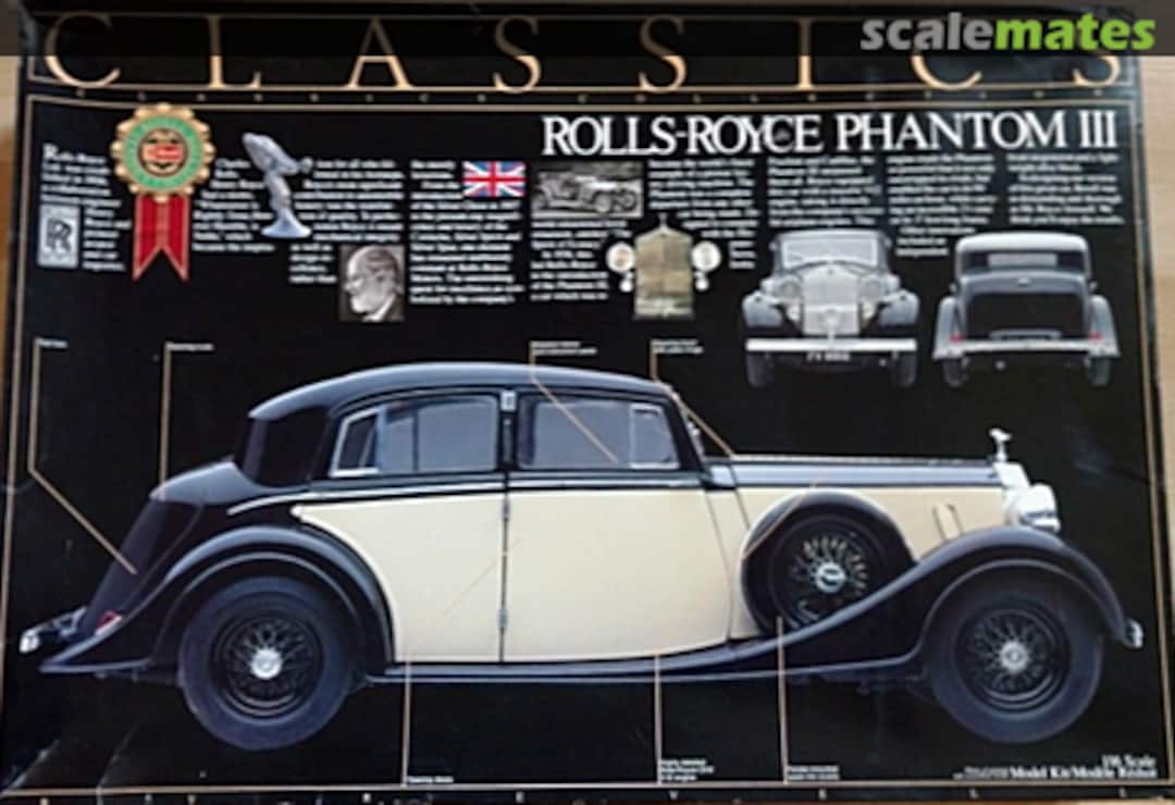 Boxart Rolls Royce Phantom III 8816 Revell Boxart Rolls Royce Phantom III 8816 Revell