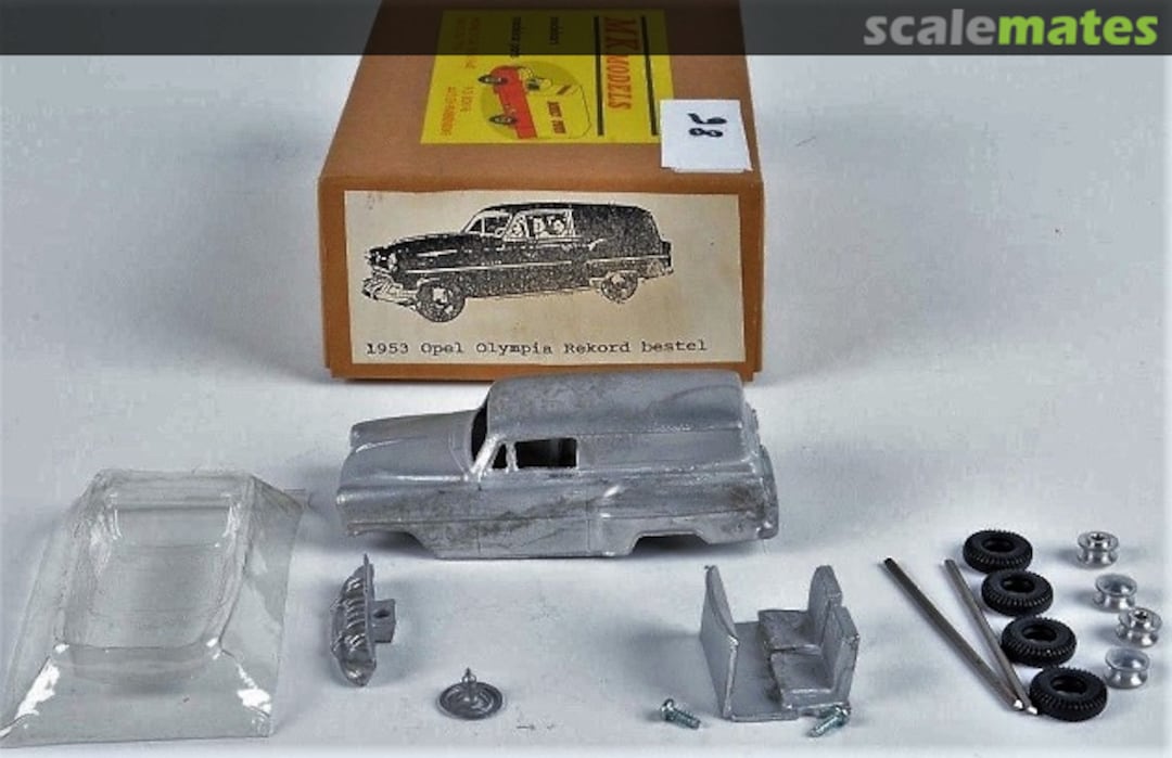 Boxart Opel Olympia Rekord Lieferwagen MK Models Boxart Opel Olympia Rekord Lieferwagen MK Models