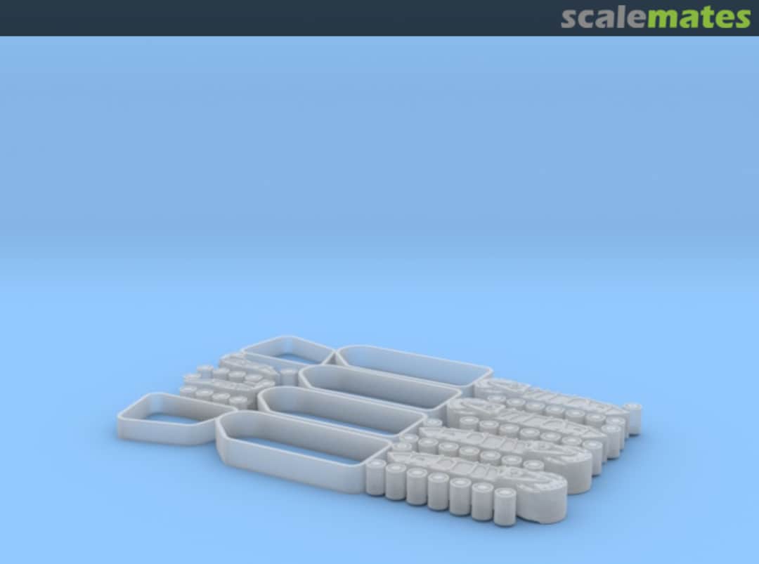 Boxart XB-36 Tracked Landing Gear Set p86 Click2detail Boxart XB-36 Tracked Landing Gear Set p86 Click2detail