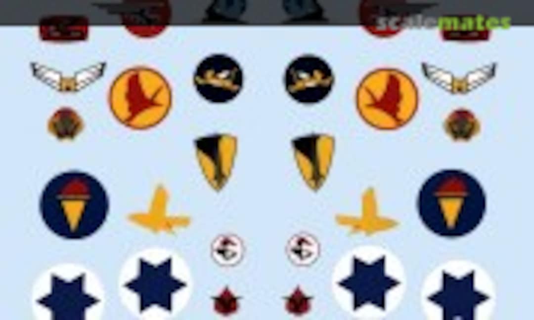 1:32 Israeli Badges & Markings (Microscale 32-41) 32-41