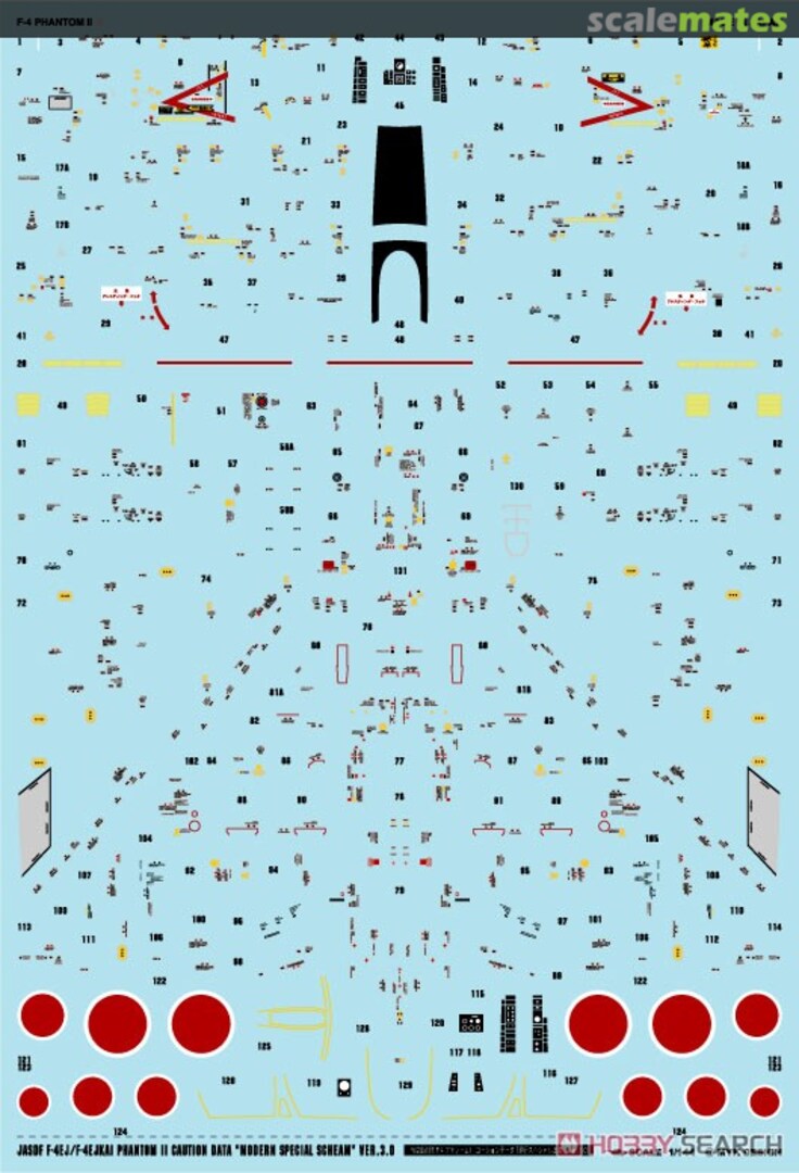 Boxart JASDF F-4 Phantom II Caution Data `Current Special Paint` ver.3.0 A-512 MYK Design Boxart JASDF F-4 Phantom II Caution Data `Current Special Paint` ver.3.0 A-512 MYK Design