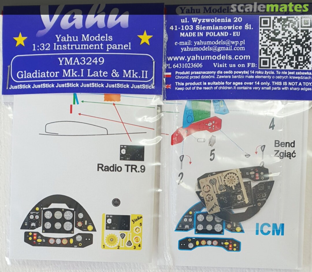 Boxart Gladiator Mk.II (and Mk.I late) YMA3249 Yahu Models Boxart Gladiator Mk.II (and Mk.I late) YMA3249 Yahu Models