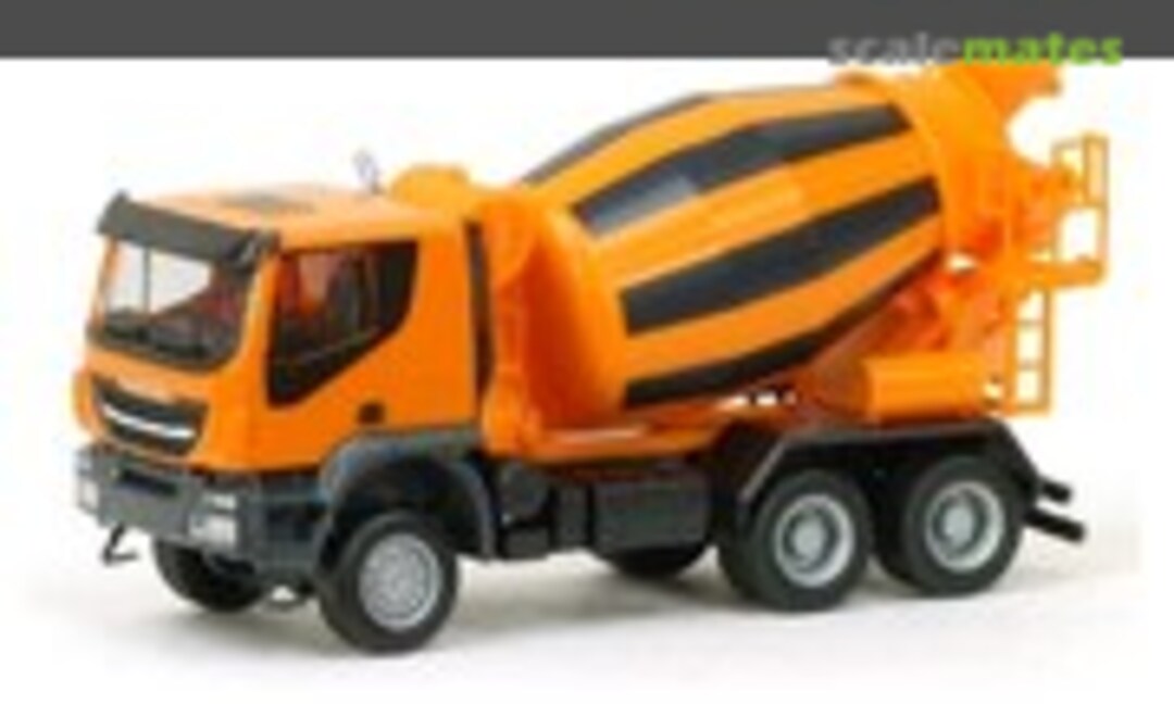 1:87 Iveco Trakker 6x6 Concrete Mixer Truck (Herpa 310000)