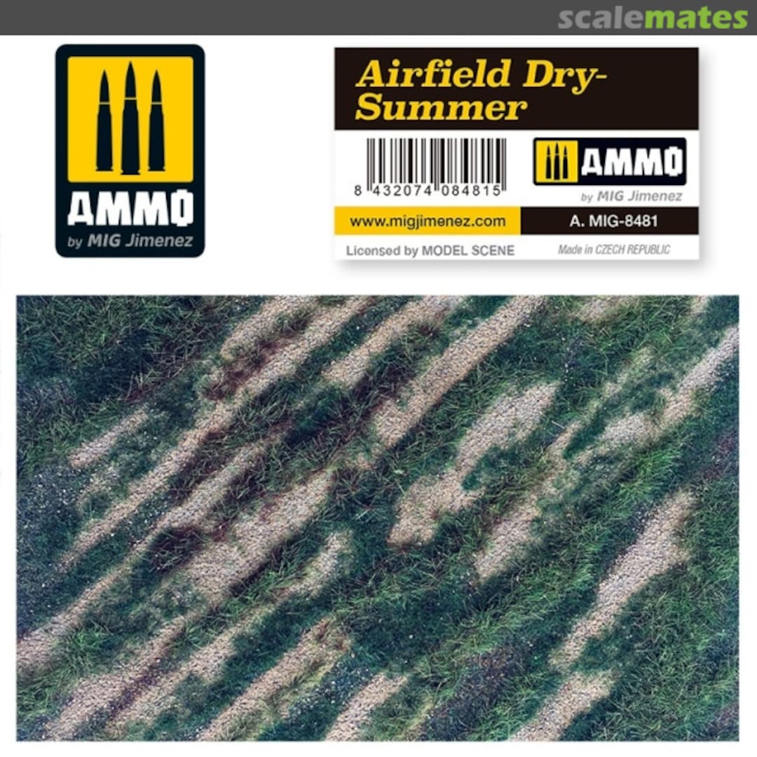 Boxart Airfield Dry-Summer A.MIG-8481 Ammo by Mig Jimenez Boxart Airfield Dry-Summer A.MIG-8481 Ammo by Mig Jimenez